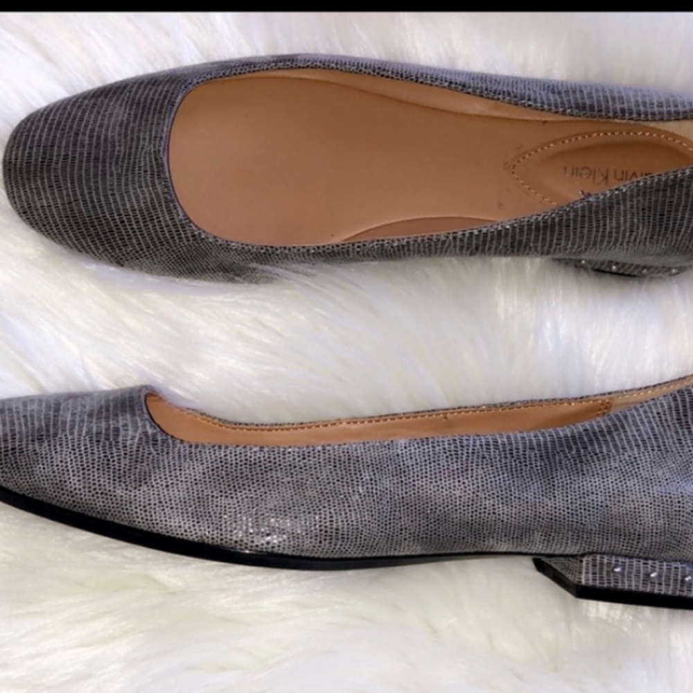 !Sale! Calvin Klein Studded Flats - Picture 2 of 5